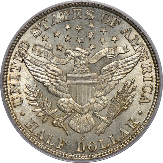 1892-S PCGS MS-64