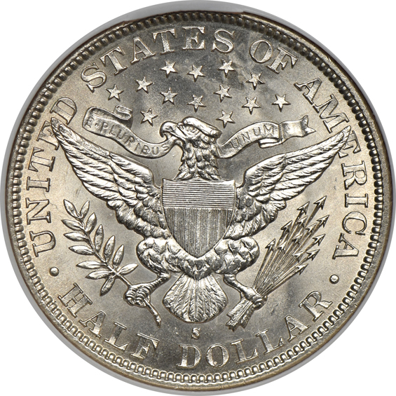 1896-S NGC MS-64