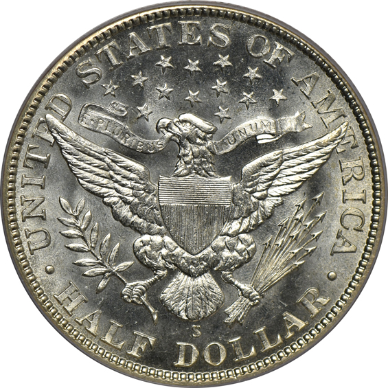 1915-S PCGS MS-63 (green label) CAC