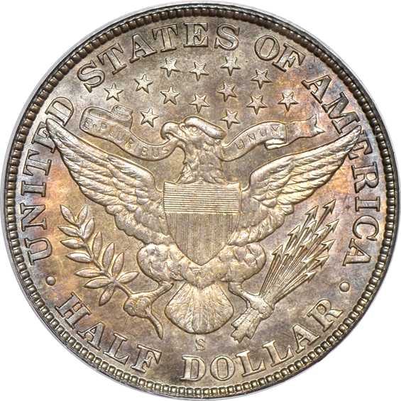 1904-S PCGS MS-64 (green label) CAC