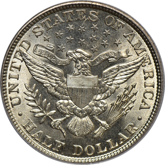1901 PCGS MS-63 (green label) CAC
