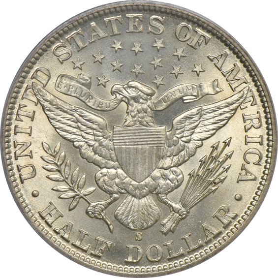 1899-S PCGS MS-63 (green label)
