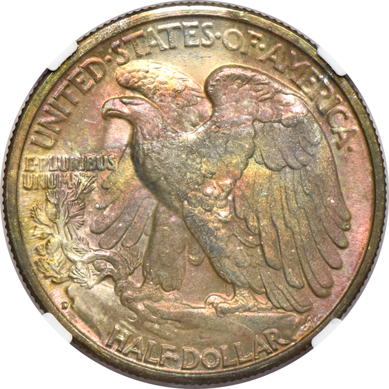 Fourteen 1947-D NGC MS-66 CAC