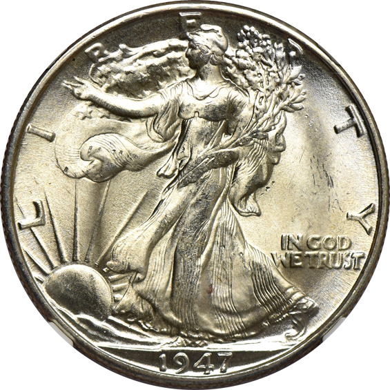 1946-D and 1947-D, both NGC MS-66+ CAC
