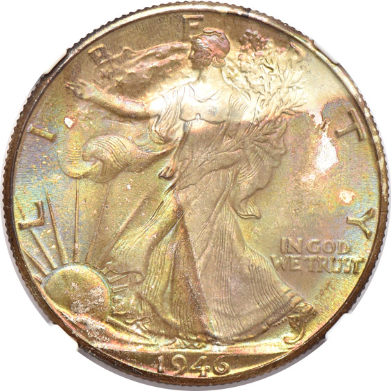 1946-D and 1947-D, both NGC MS-66 CAC