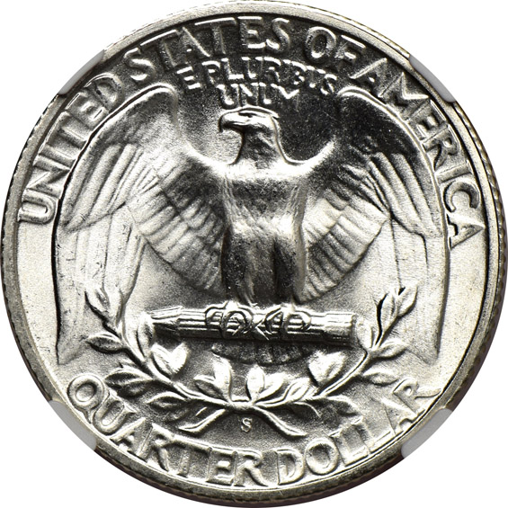 Three 1944-S NGC MS-67 CAC