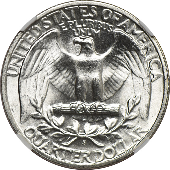 Three 1944-S NGC MS-67 CAC