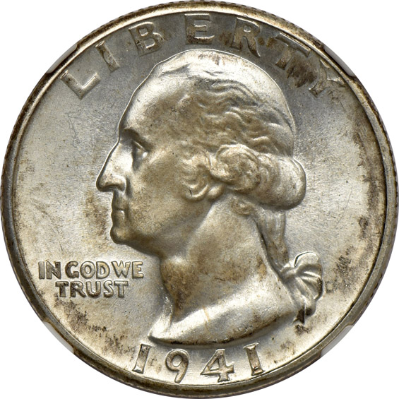 Six 1941-D NGC MS-67 CAC