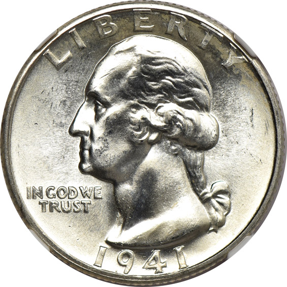 Six 1941-D NGC MS-67 CAC