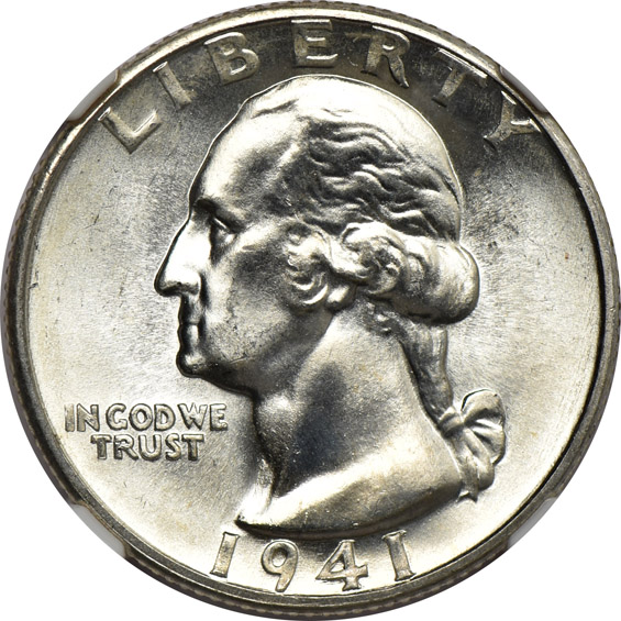 Six 1941-D NGC MS-67 CAC