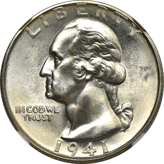 Nine 1941-D NGC MS-67