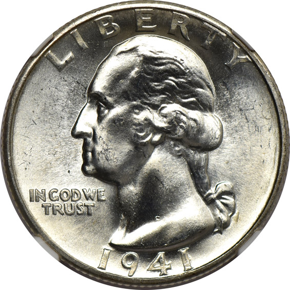 Nine 1941-D NGC MS-67