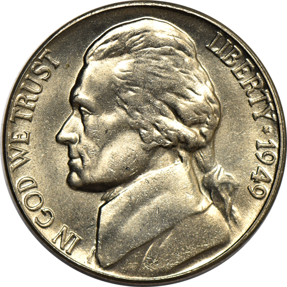 Four 1948-D rolls, five 1949 rolls, and five 1949-D rolls, all Choice or better