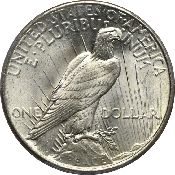 1925 MS-66 CAC, and a 1934-D MS-64, both PCGS