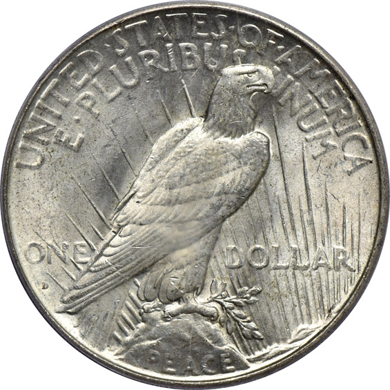 1925 MS-66 CAC, and a 1934-D MS-64, both PCGS