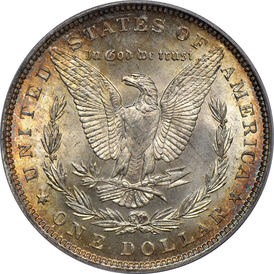 1888 PCGS, 1900-O NGC, and 1904-O PCGS, all MS-66