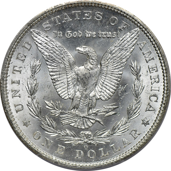 1888 PCGS, 1900-O NGC, and 1904-O PCGS, all MS-66