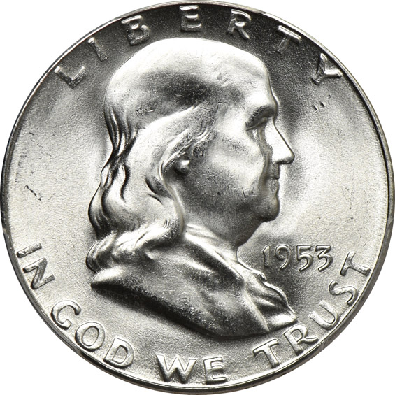 1948-D MS-66FBL and two 1953-S MS-66, all PCGS