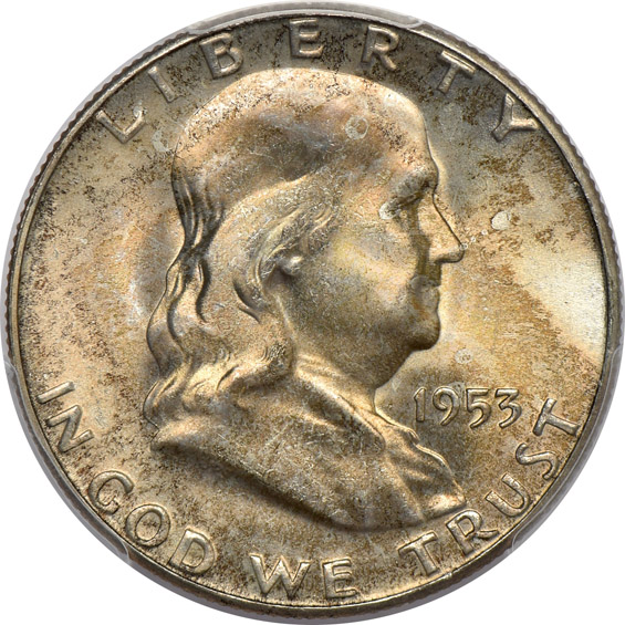 1948-D MS-66FBL and two 1953-S MS-66, all PCGS