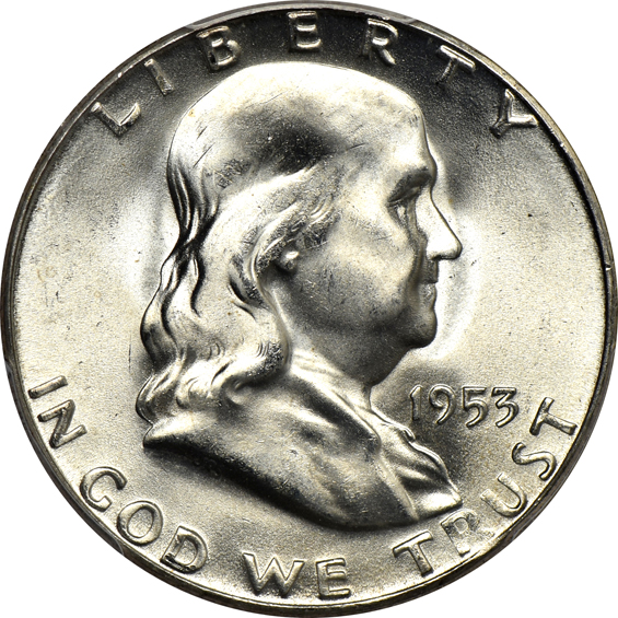 Ten 1953-S and eleven 1954-S, all PCGS CAC