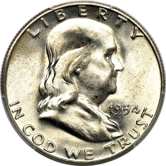 Twenty 1954-S PCGS MS-65