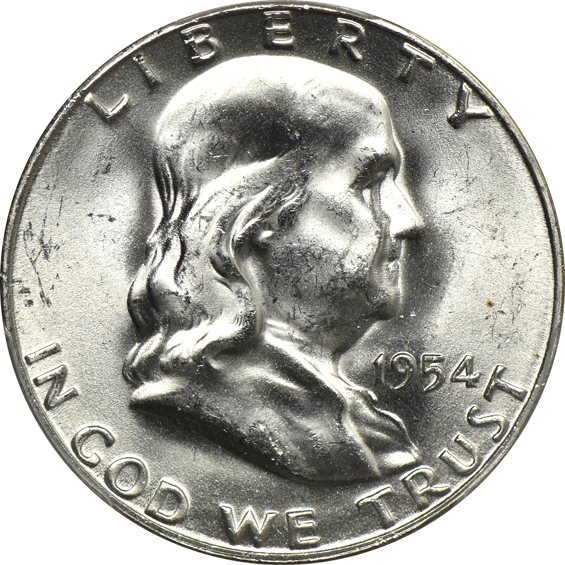Twenty 1954-S PCGS MS-65
