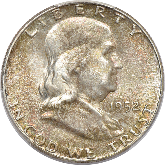 Thirteen 1948-D, nine 1952, and eight 1954, all PCGS MS-65FBL