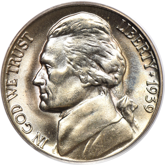 1939-D Reverse of 1940 MS-66, and a 1942-P Type 2 PR-67
