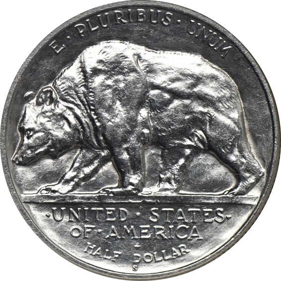 Thirteen certified silver commemorative half-dollars