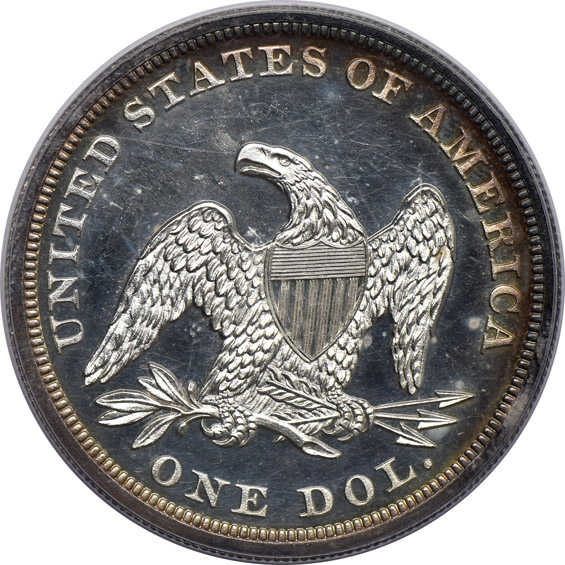 1865 PCGS PR-63 CAM (shield)