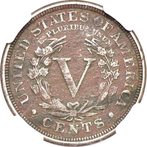 1821 Capped Bust quarter VG-10, 1875-S twenty-cent piece VF-30, and an 1886 Liberty nickel VF details/damaged, all NGC