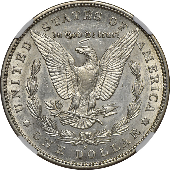 1892-S NGC AU details/cleaned/scratched