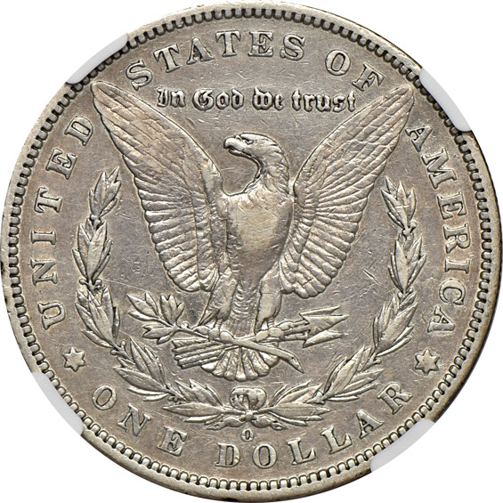 1895-O VF details/cleaned, plus a 1934 S Peace dollar AU details/whizzed, both NGC