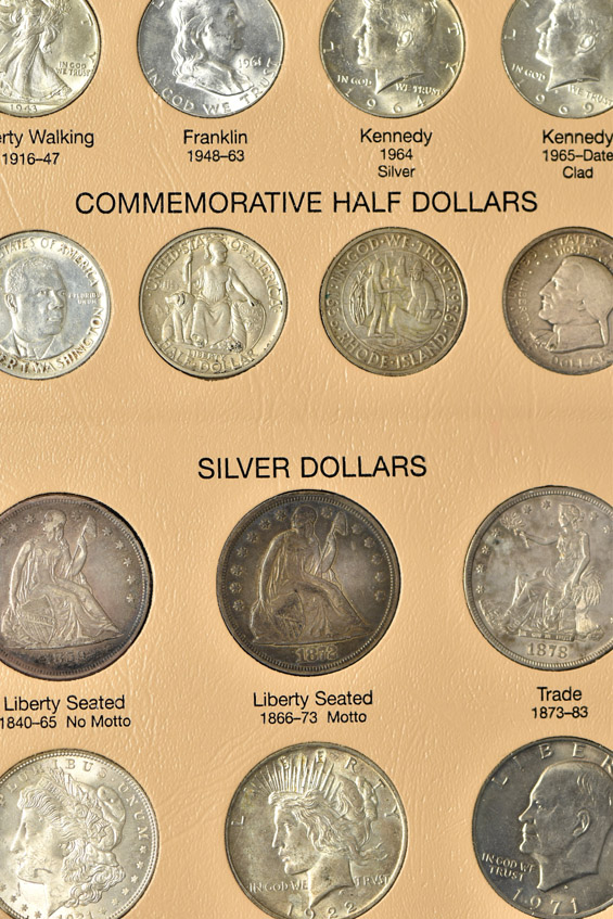 Complete Dansco 7070 album of U.S. type coins