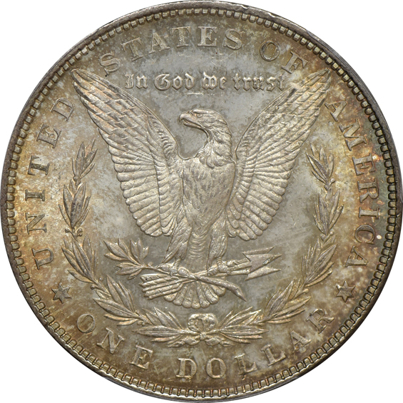 1878 7TF Reverse of 1879 PCGS MS-65