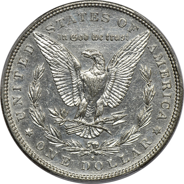 1893-S PCGS AU details/cleaned