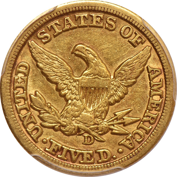 1854-D Large D PCGS XF-40