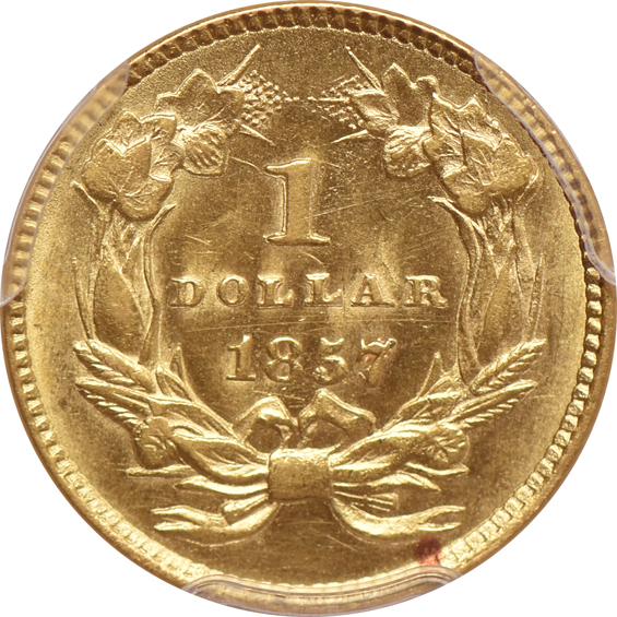 1857 PCGS MS-64