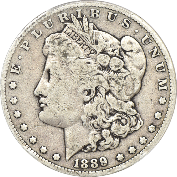 Two 1889-CC. VG-8 CAC and VG-10, both PCGS