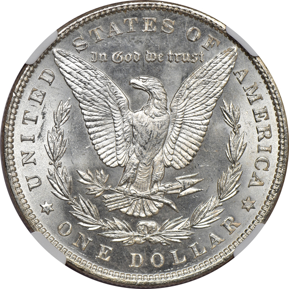 1881-S PCGS MS-65 CAC, 1881-S NGC MS-66, and an 1887 NGC MS-66