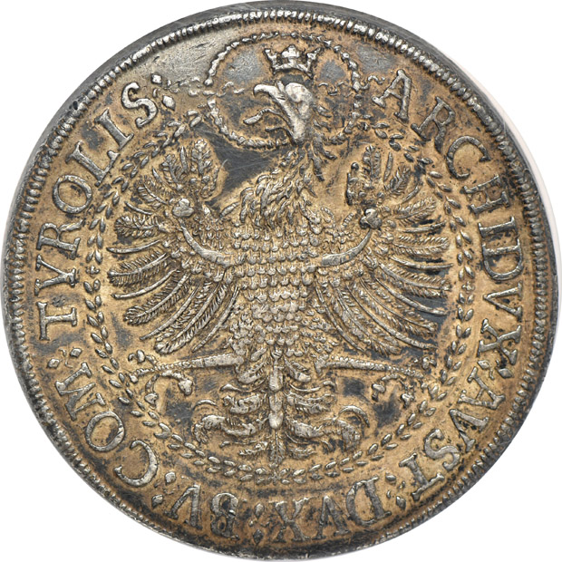 Austria - (1686-96) 2 Taler - NGC AU details/tooled