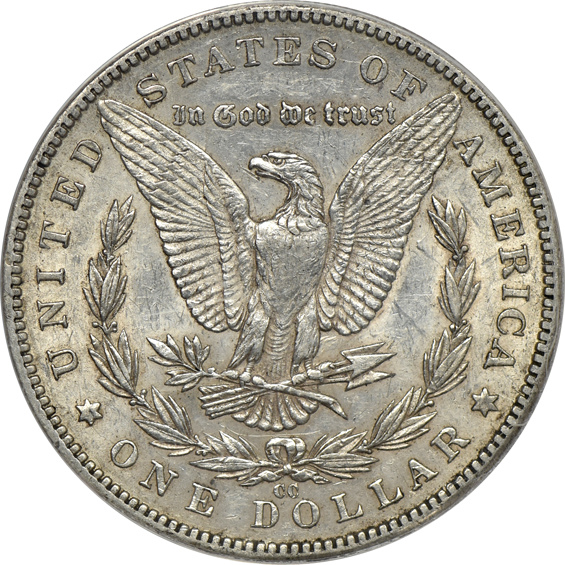1889-CC ANACS AU-53