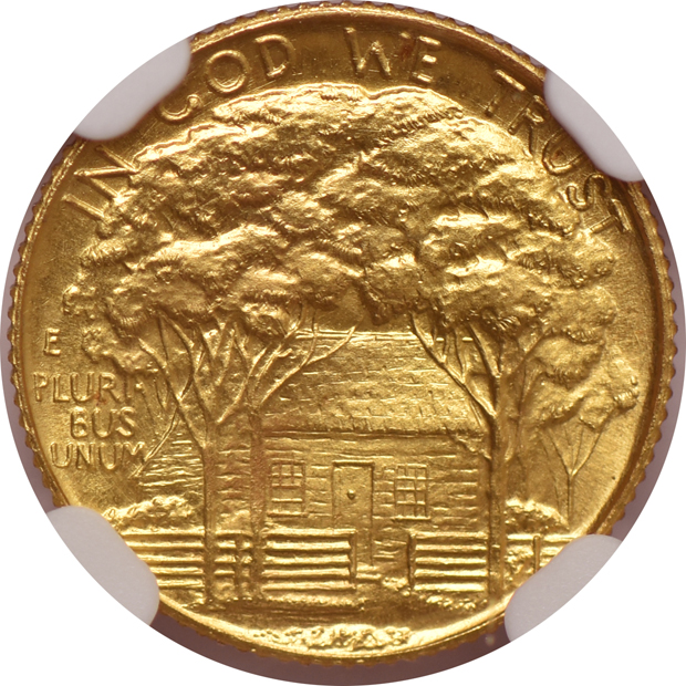 1922 Grant Memorial With Star NGC MS-65 CAC