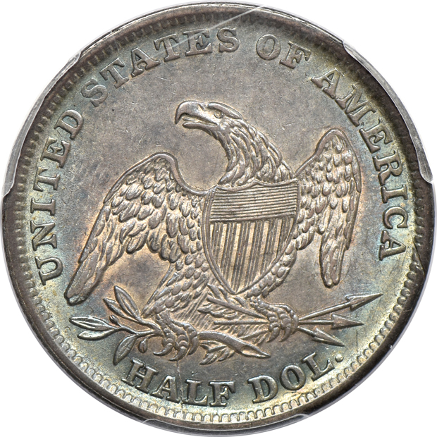 1838 Reeded Edge PCGS MS-62