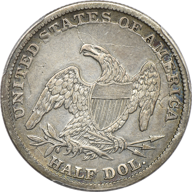 1839-O Reeded Edge PCGS XF details/cleaned