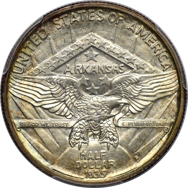 1935-S Arkansas PCGS MS-66