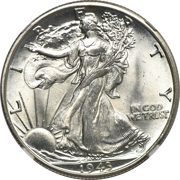 1939-D and 1943-D, both NGC MS-66 CAC