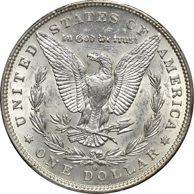 1895-O XF-40, and an 1896-O AU-58, both PCGS