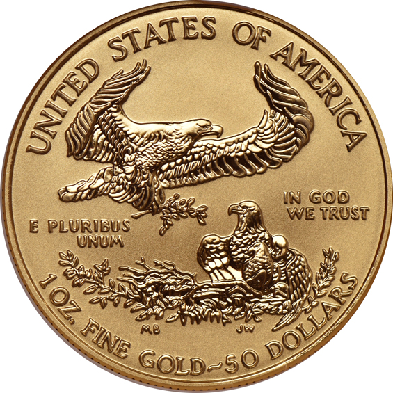 2006 W Reverse Proof 1oz American Gold Eagle, 20th Anniversary, NGC PF 70