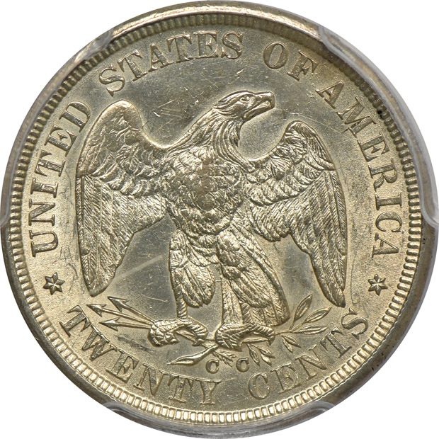 1875-CC PCGS AU-55